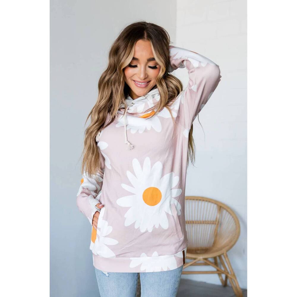 NEW AMPERSAND AVE doublehood™ sweatshirt in lazy daisy